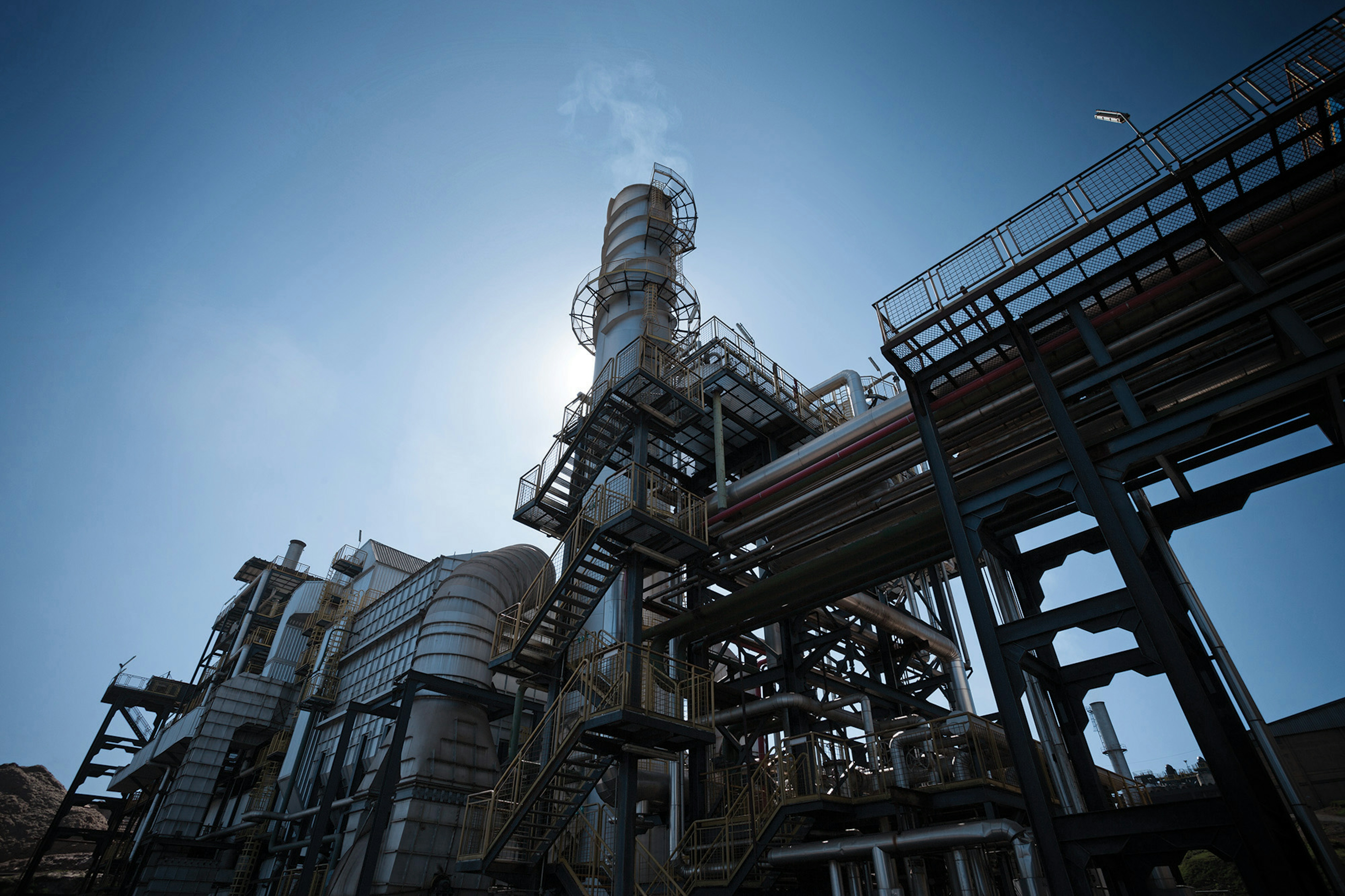 Foto estação de energia renovável