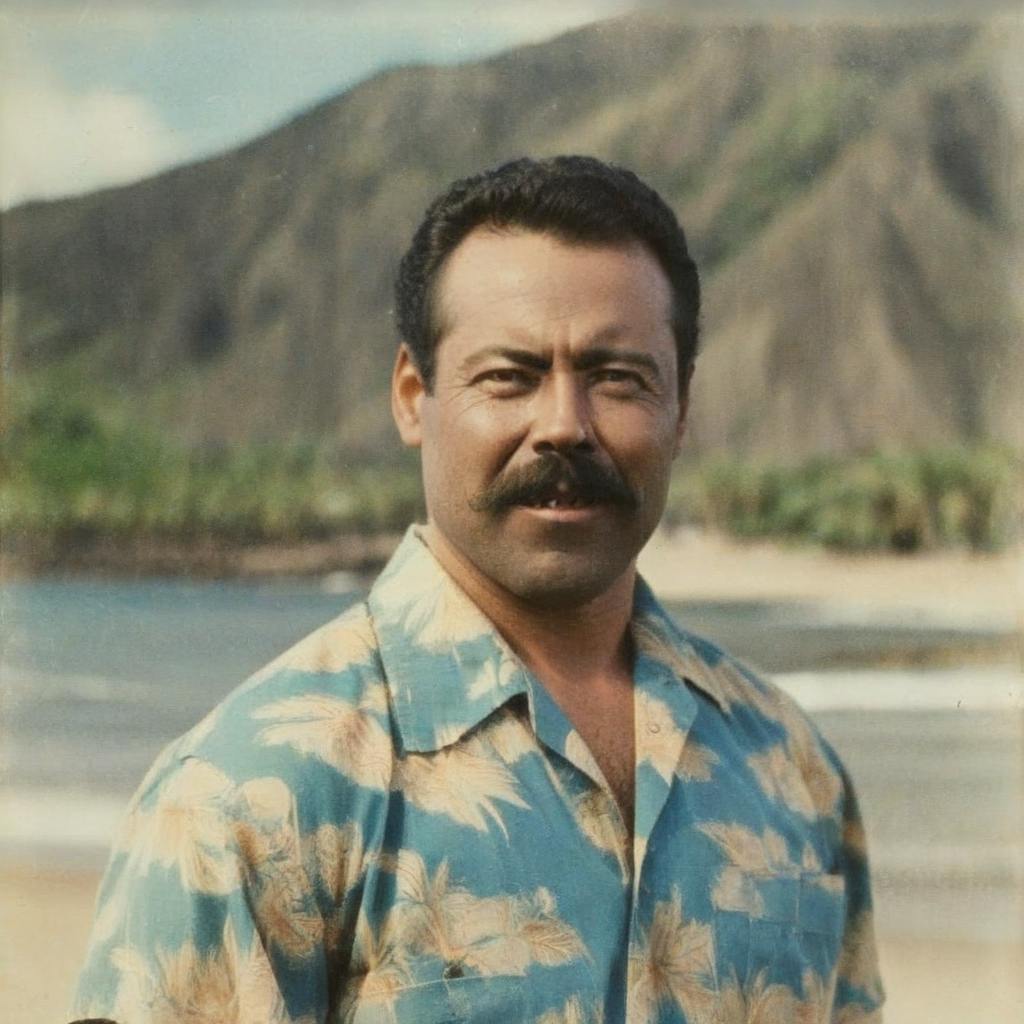 pancho villa in a hawaiian shirt