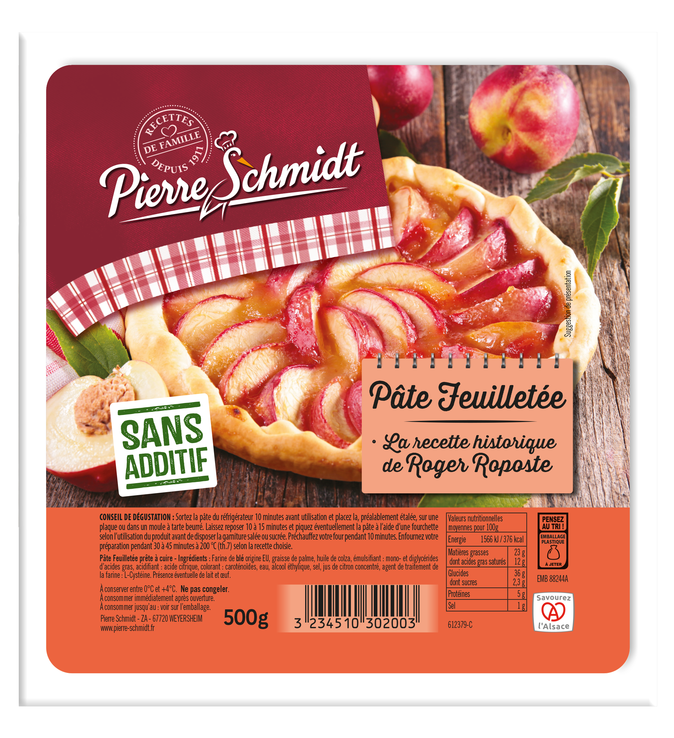 Tourte à la choucroute spéciale Halloween