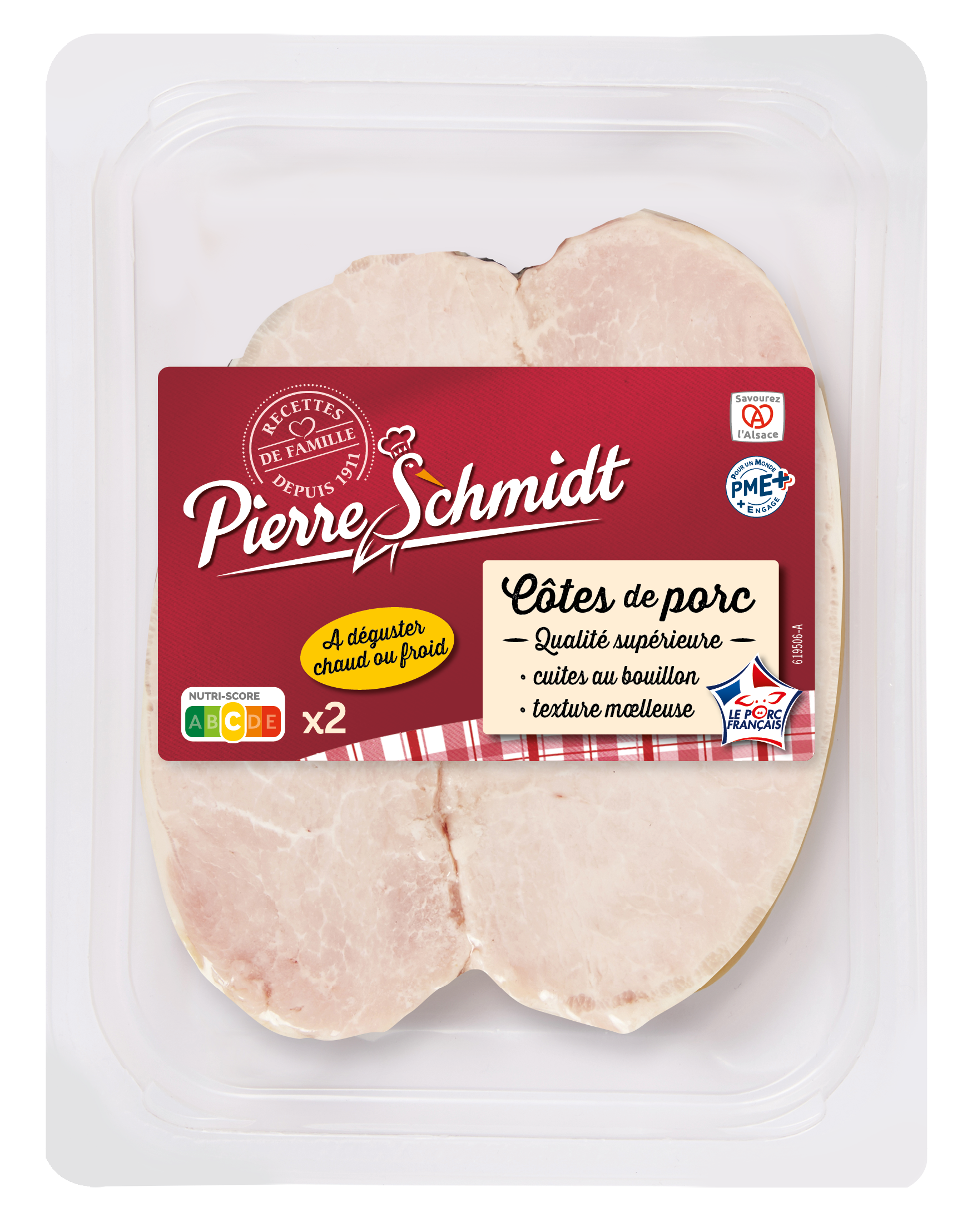 Côtes de porc panées aux cornflakes