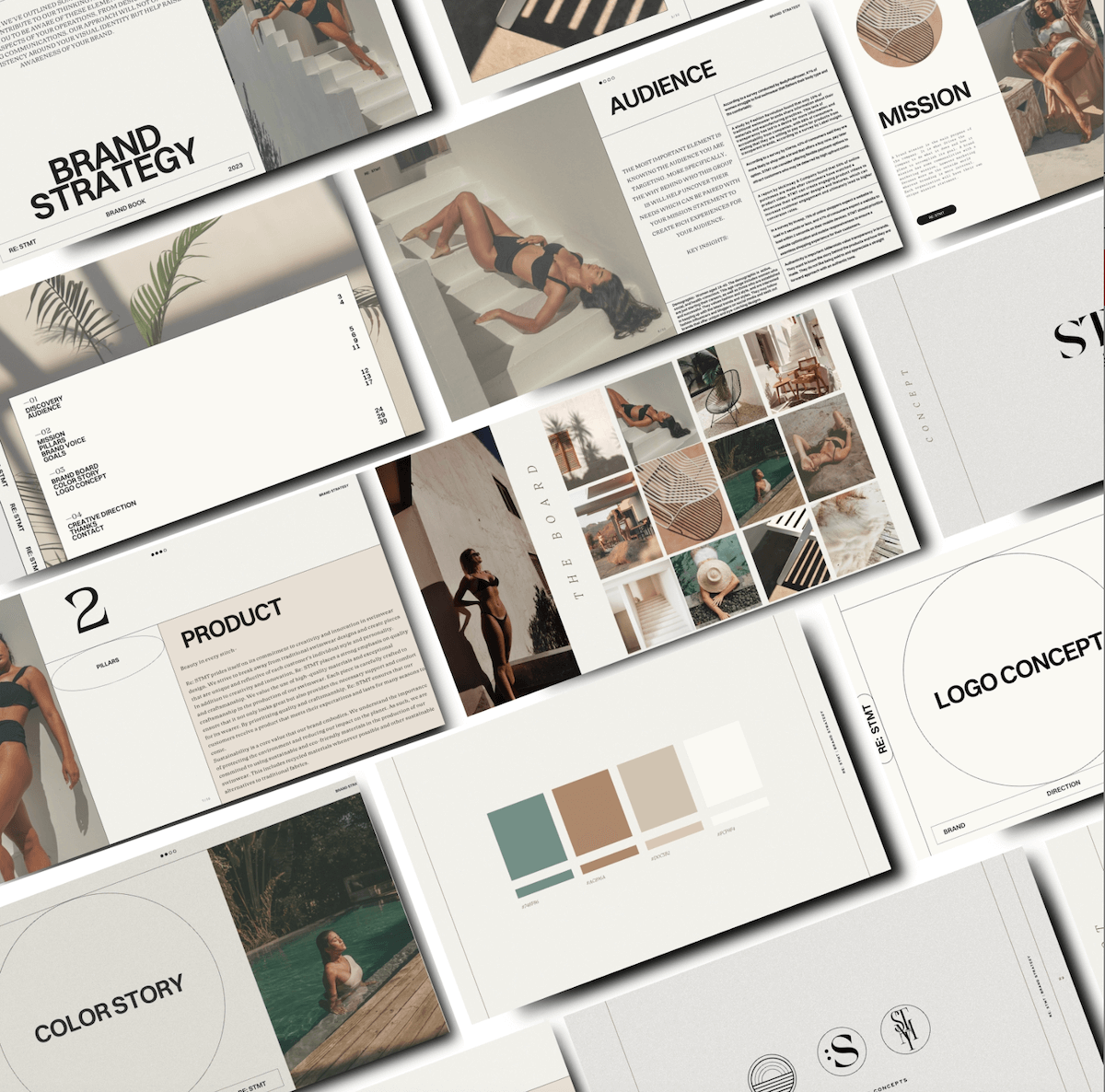 Bridgette DeLacy Creative strategy for a future brands site.