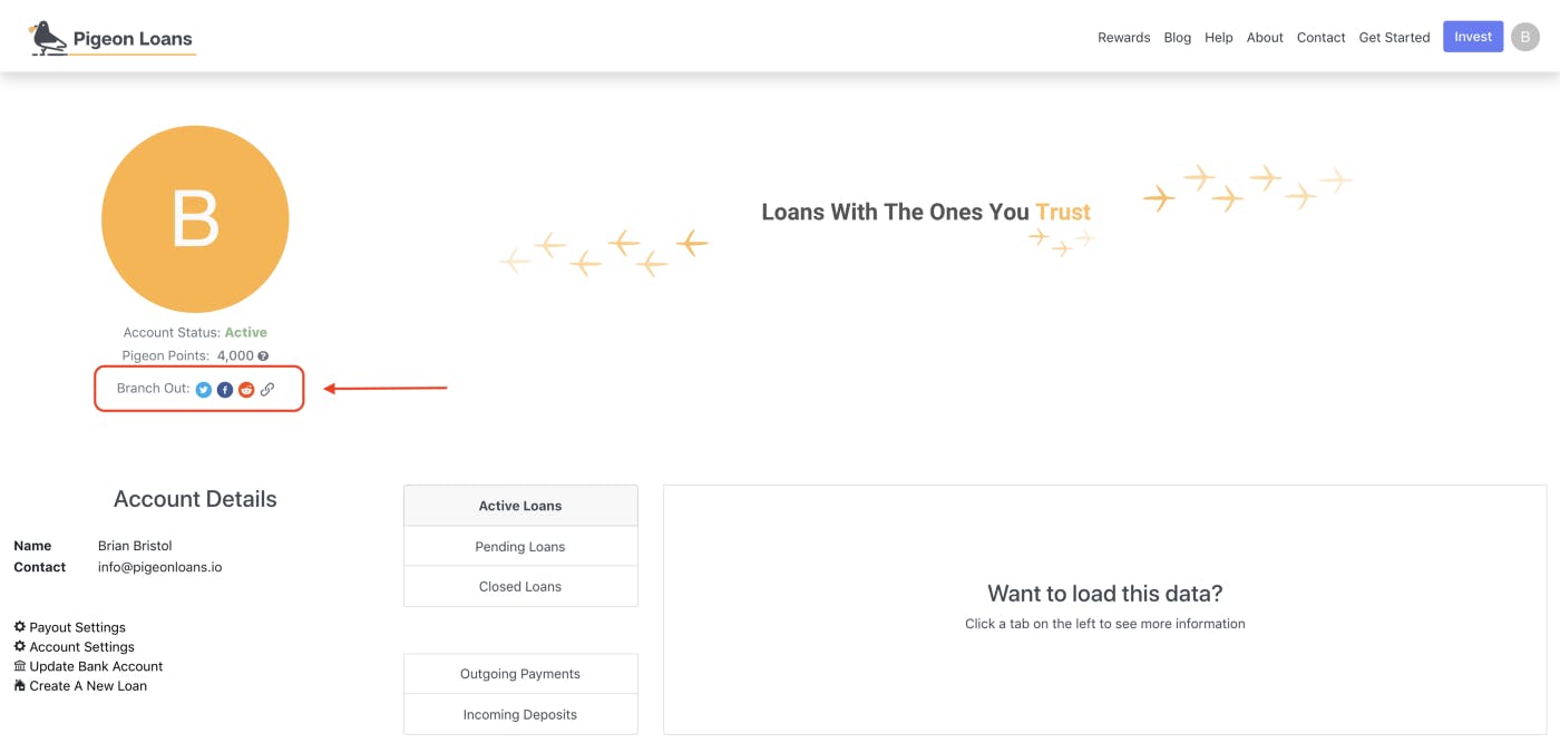 Pigeon Points Dashboard