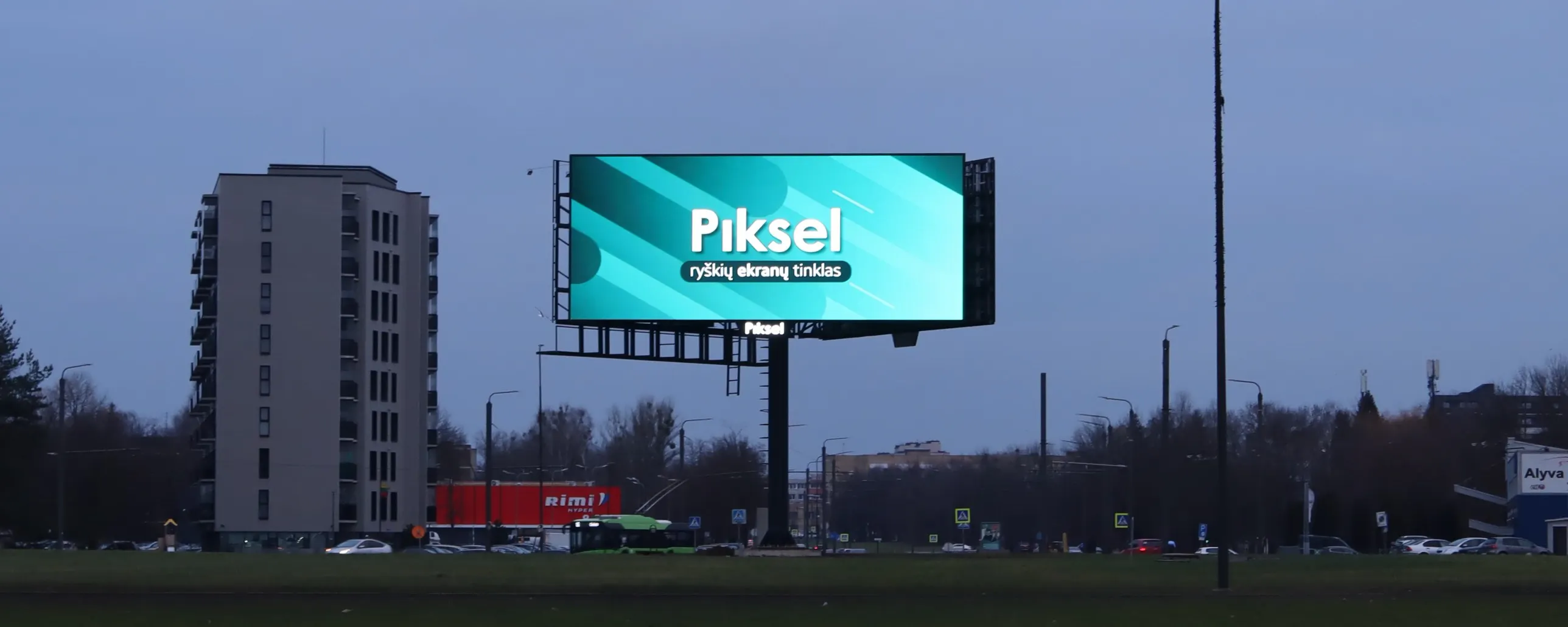 Reklama LED Ekranuose - Vilnius, Kaunas, Klaipėda | Piksel.lt