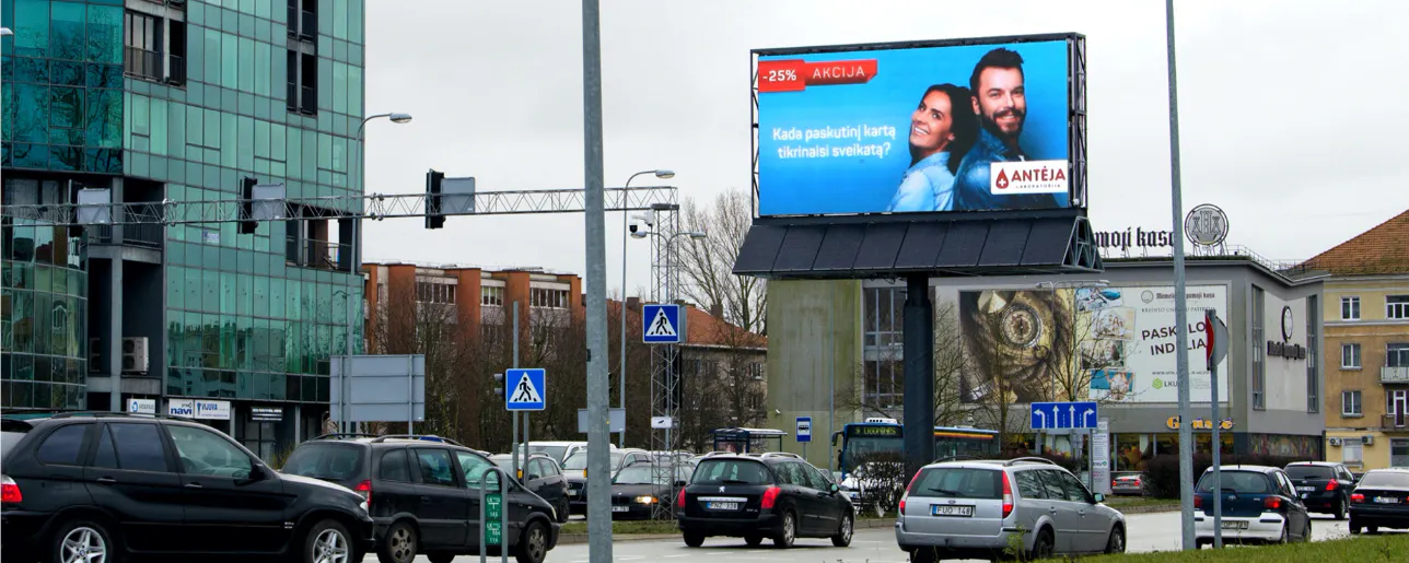 Reklama LED Ekranuose - Vilnius, Kaunas, Klaipėda | Piksel.lt