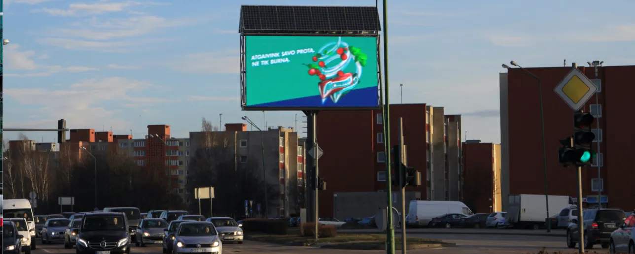 Reklama LED Ekranuose - Vilnius, Kaunas, Klaipėda | Piksel.lt