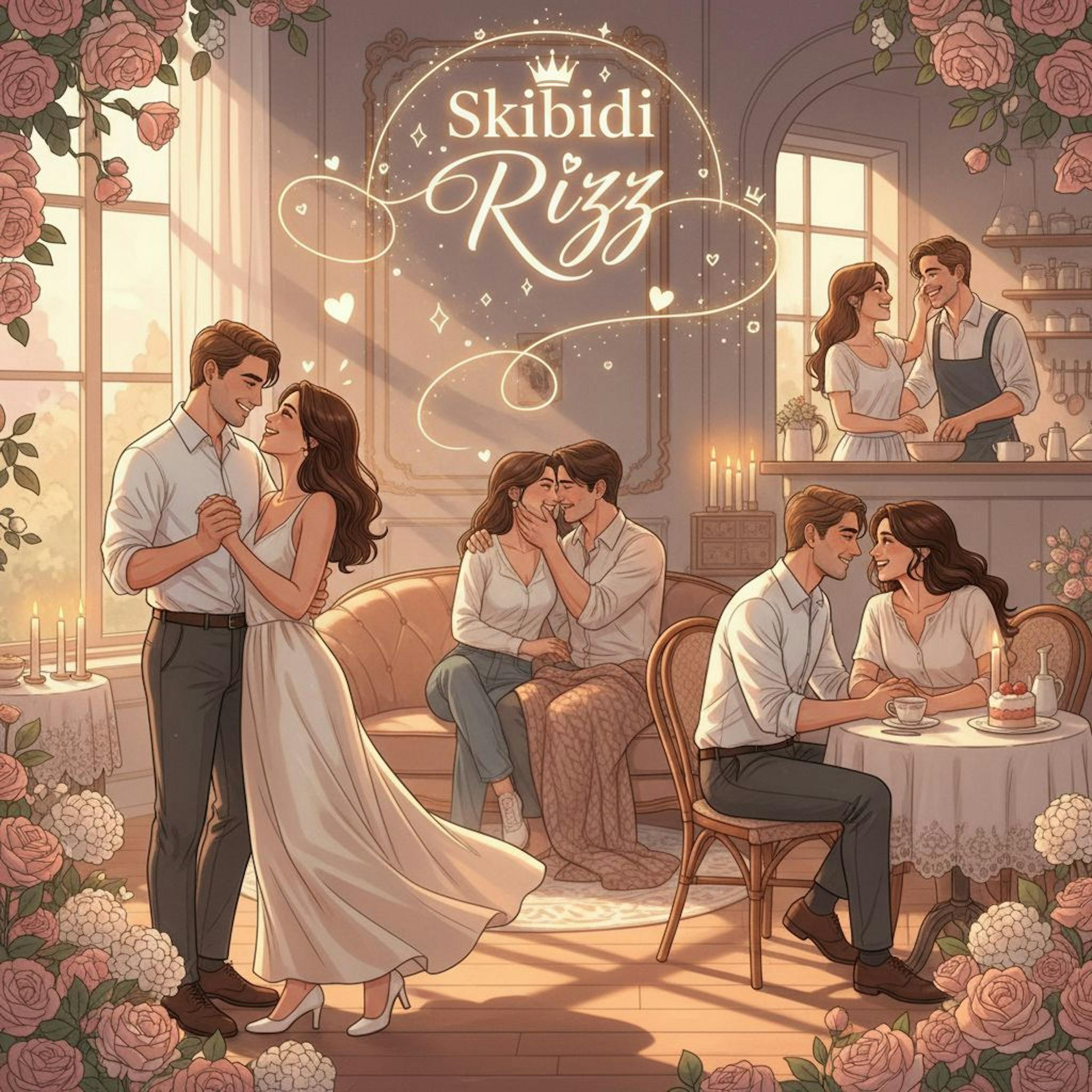 Beautiful illustration for what does skibidi rizz mean