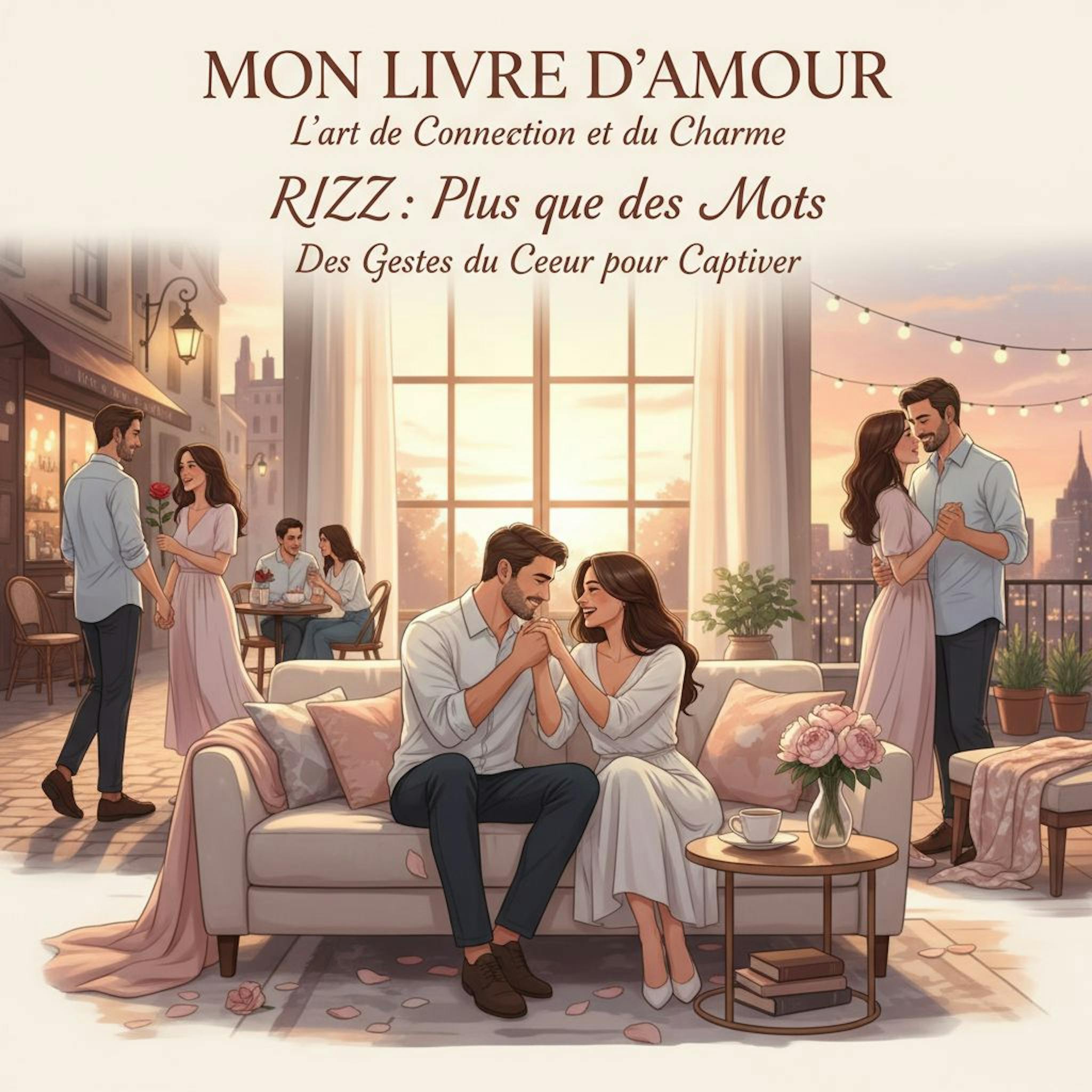 Beautiful illustration for how to rizz up girls