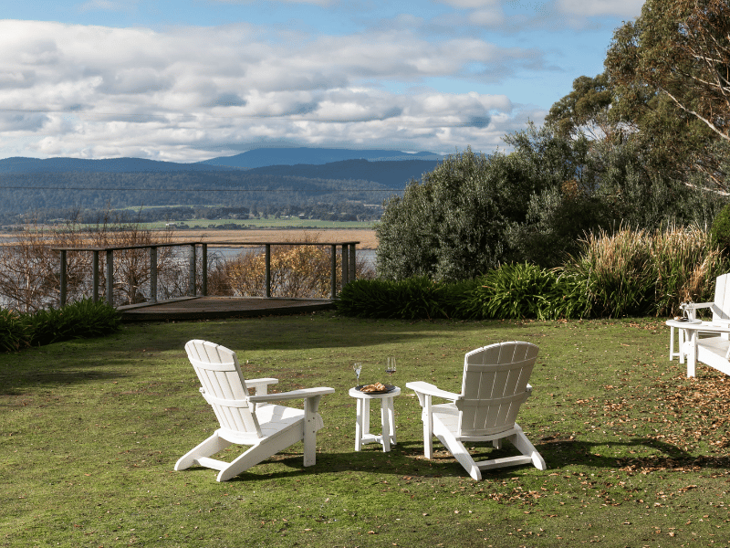 A scenic shot from the winery