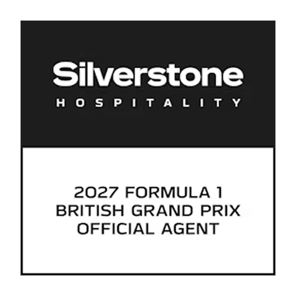 2027 Formula 1 British Grand Prix Official Agent Logo