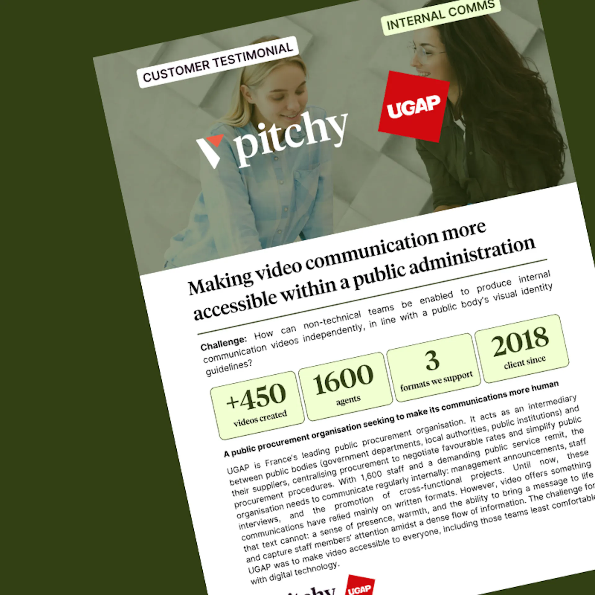 Case Study UGAP Internal Communication