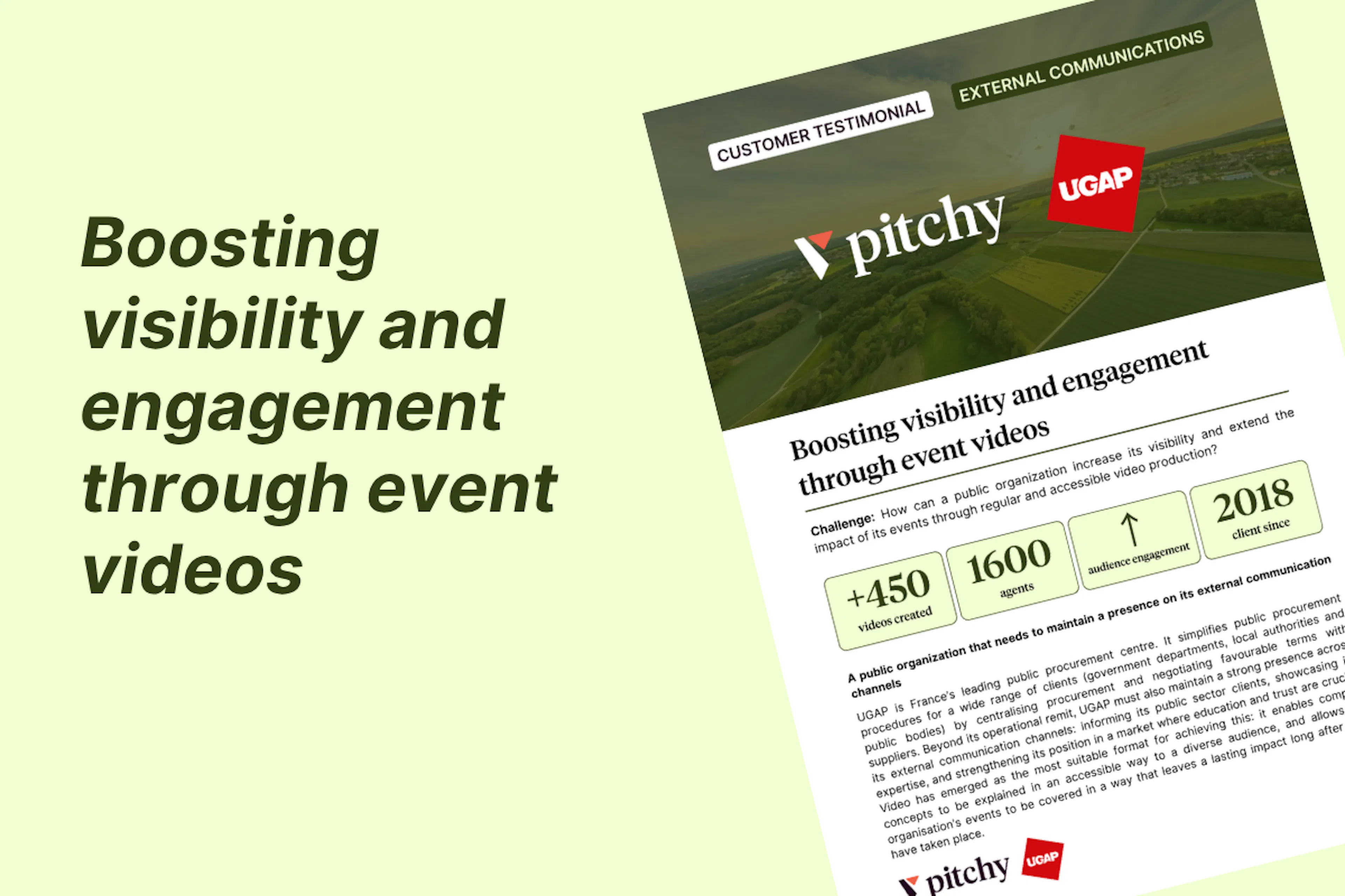 Case Study UGAP External Communications