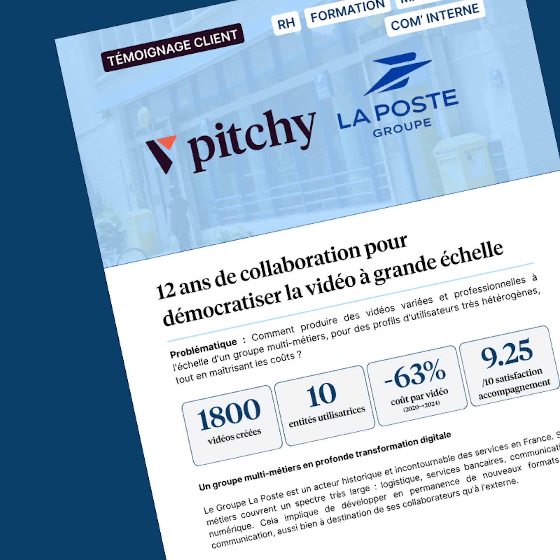 REX client LAPOSTE