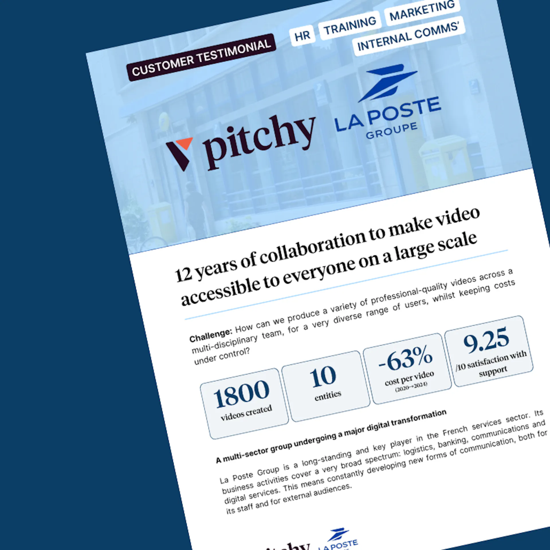 Case Study of La Poste Group
