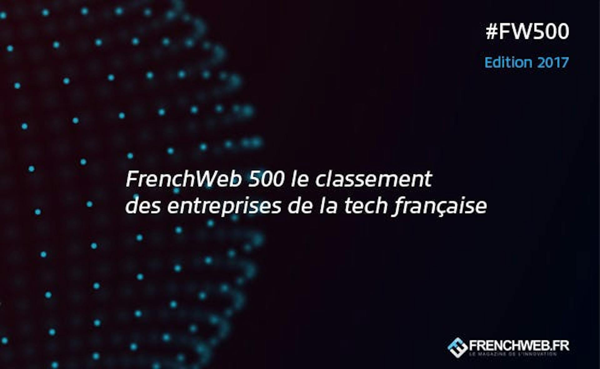 APRIL 2017 - FRENCHWEB 500 RANKING - 2017 EDITION