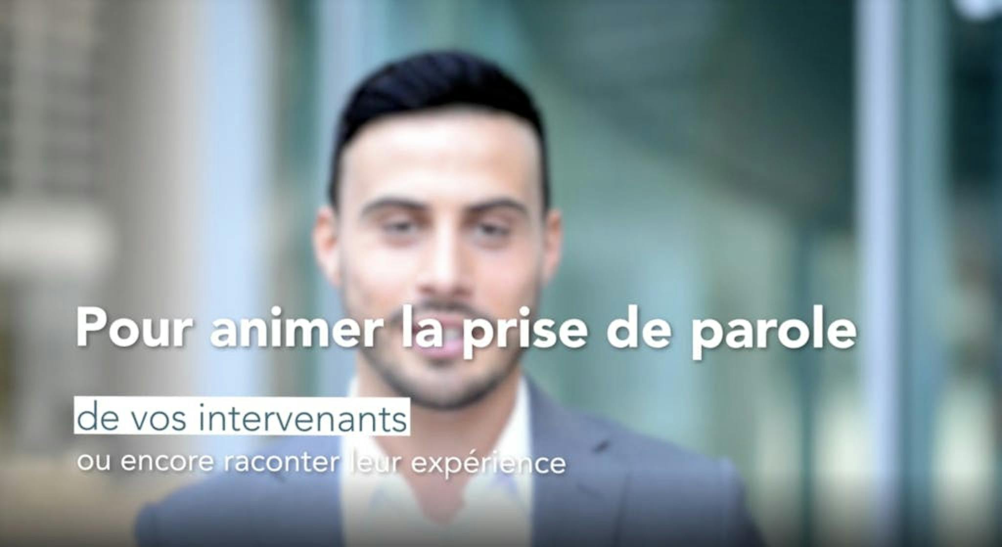 Interview vidéo : découvrez notre template Speak Up