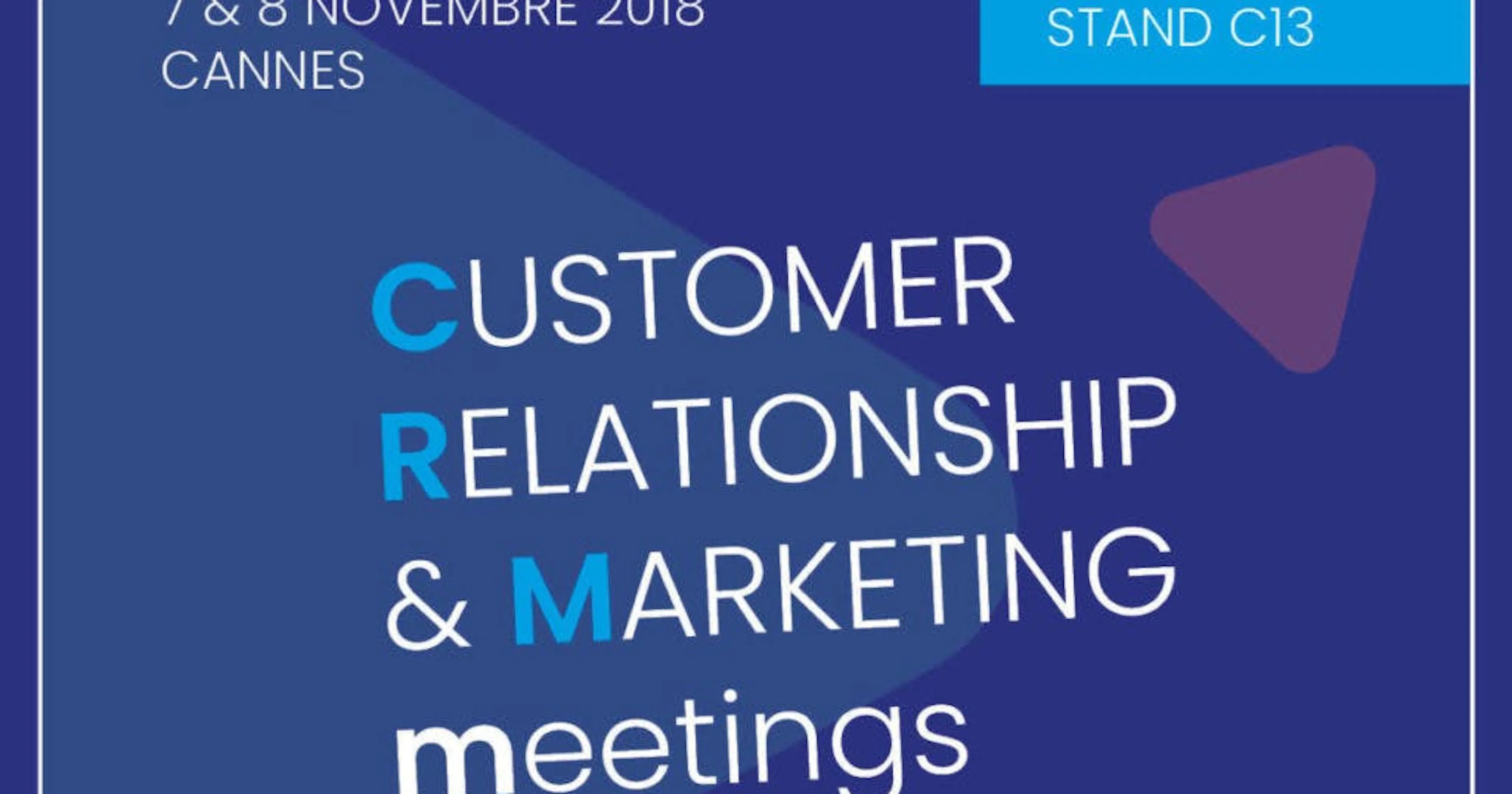 7 & 8 Novembre 2018 #CRM Meetings