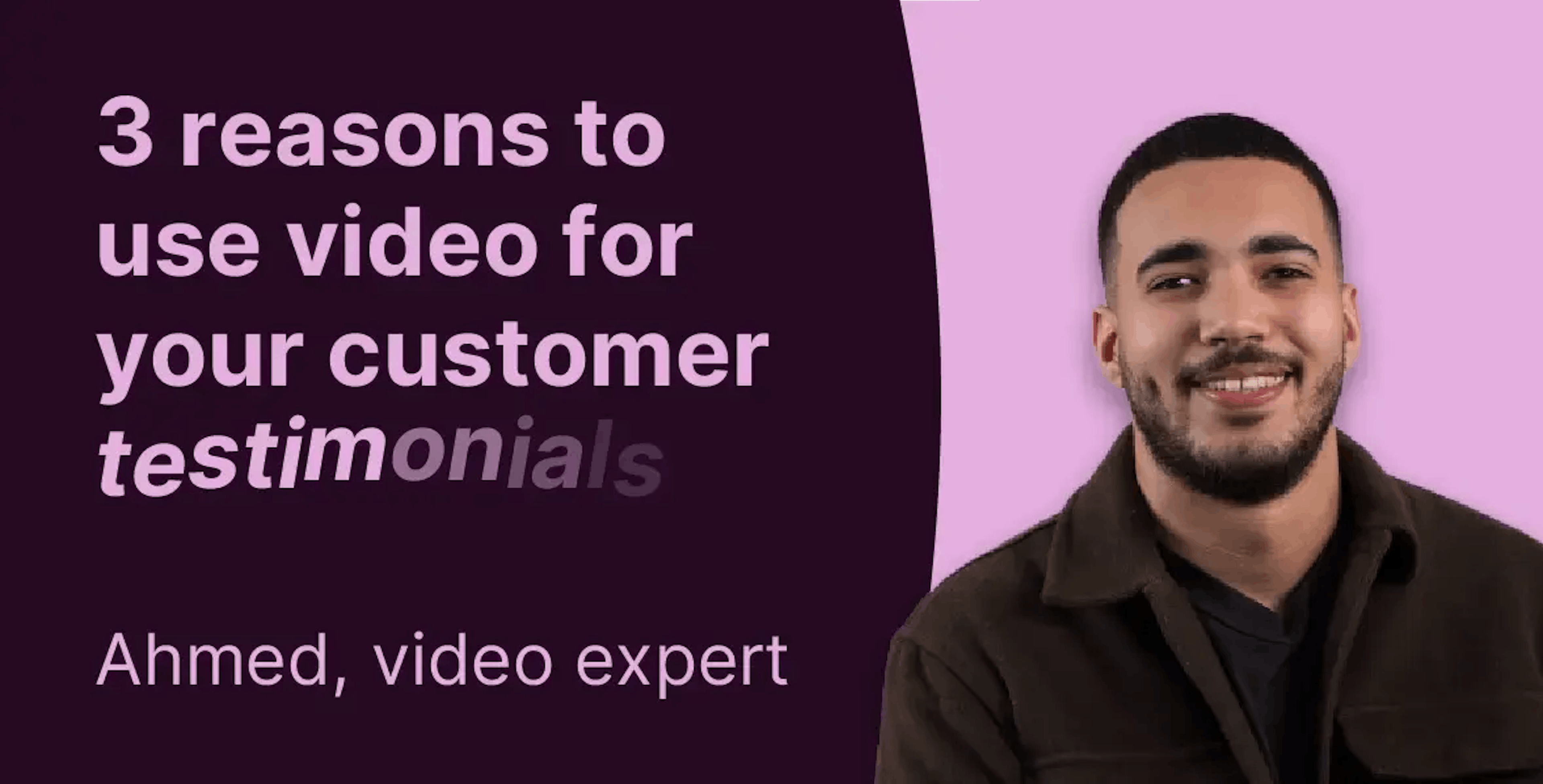 create customer testimonials in record time