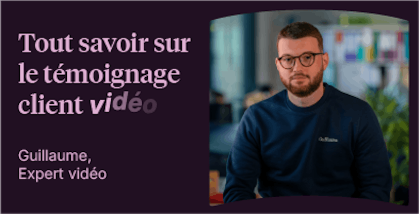 Webinar sur les vidéos de témoignages clients