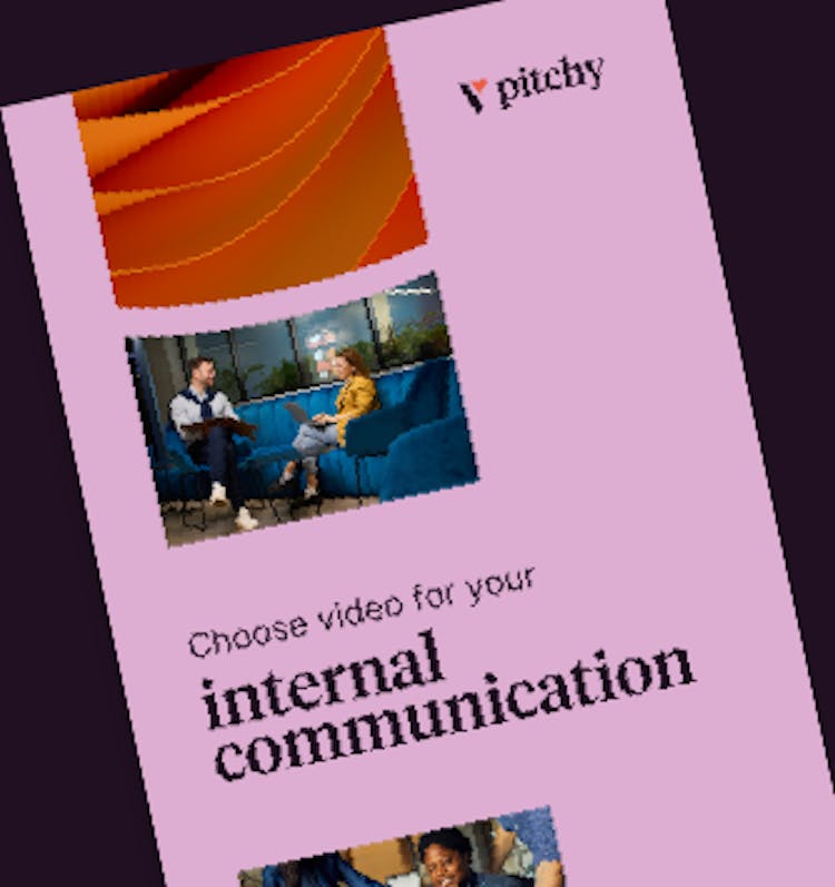 how to make internal communications video