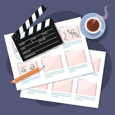 what is the storyboard of a video table cofee