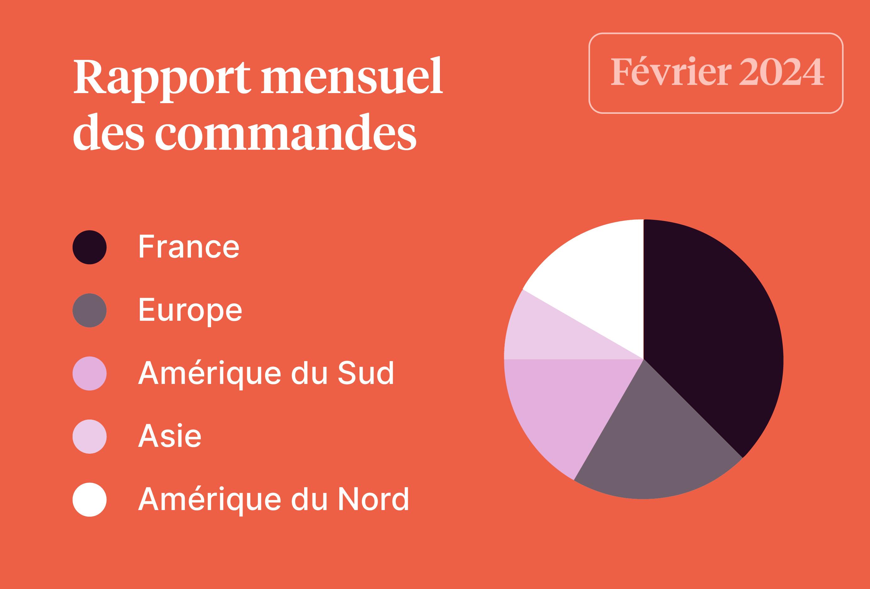 modèle vidéo com interne rapport mensuel des commandes