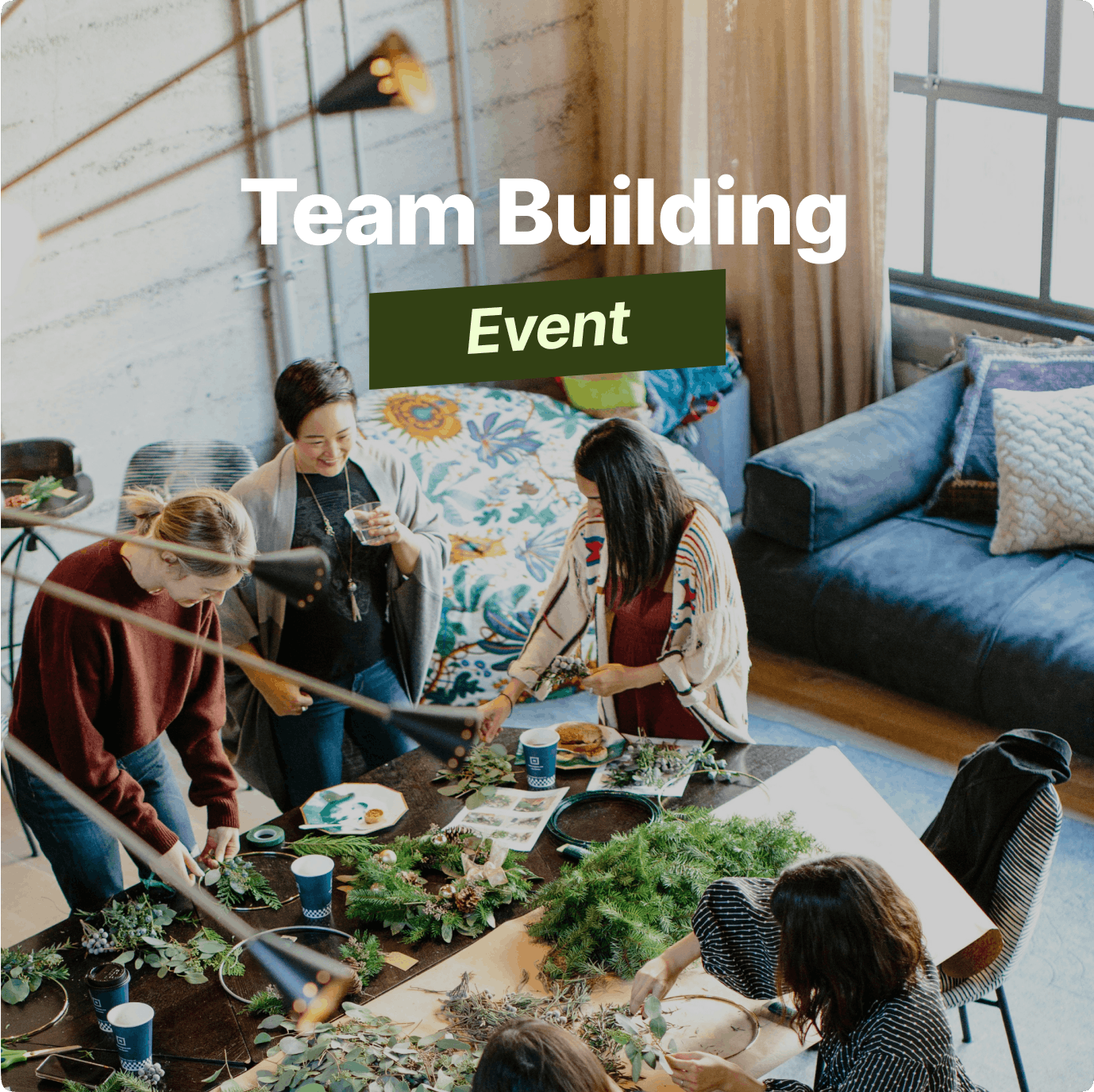 team building event video template