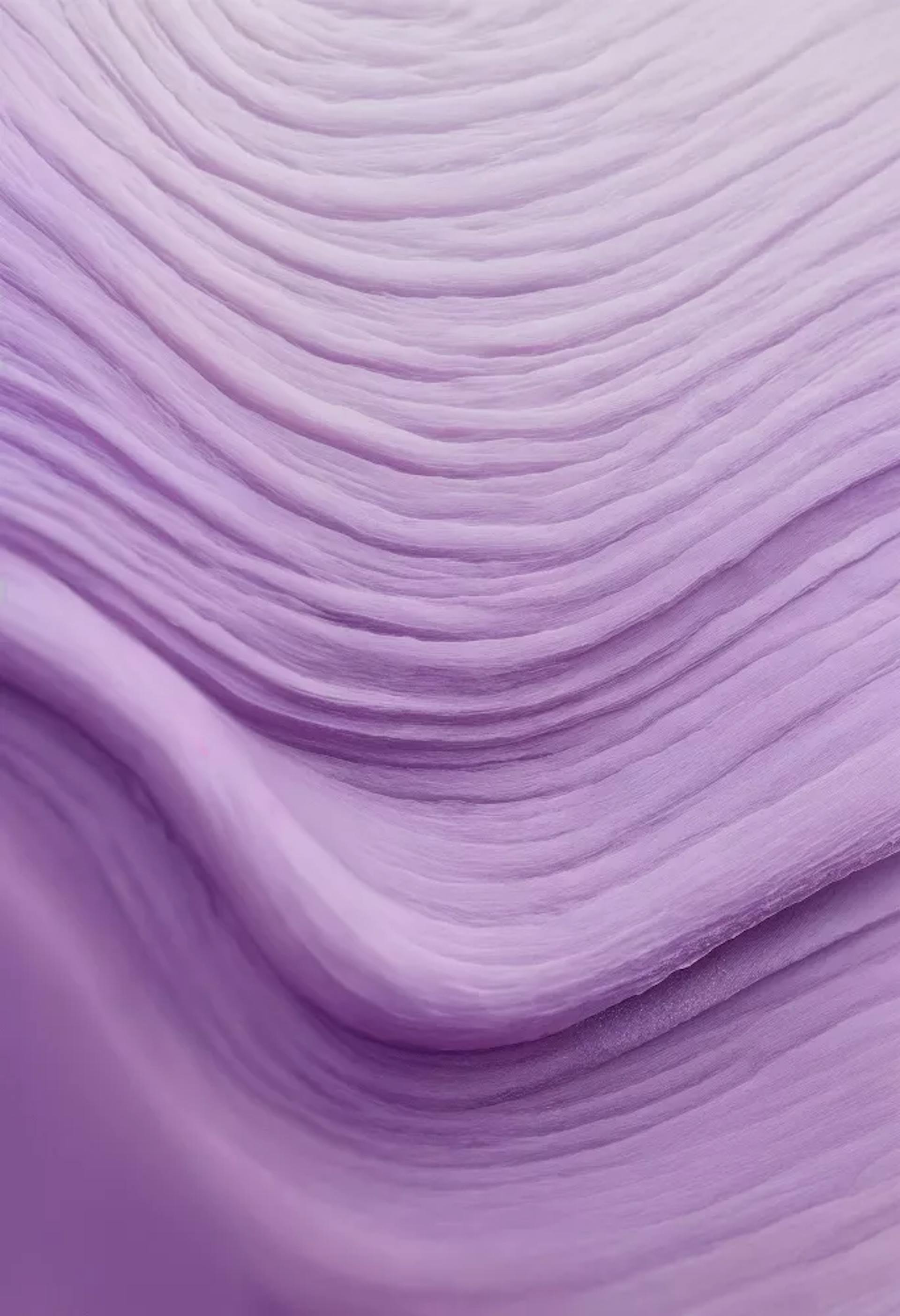 Lavender abstract that gives an impression of depth and dimension