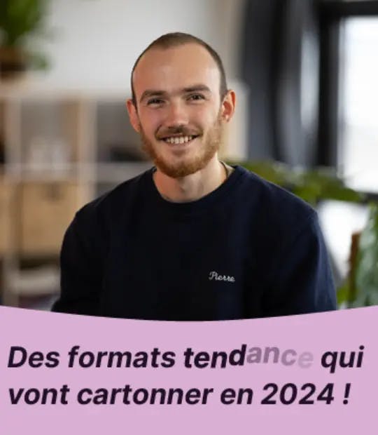 Webinar formats de vidéos tendances en 2024