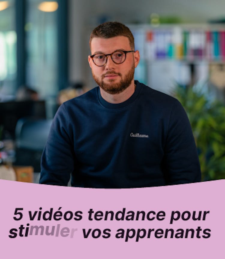 intervenant du webinar sur la thématique de la vidéo de formation