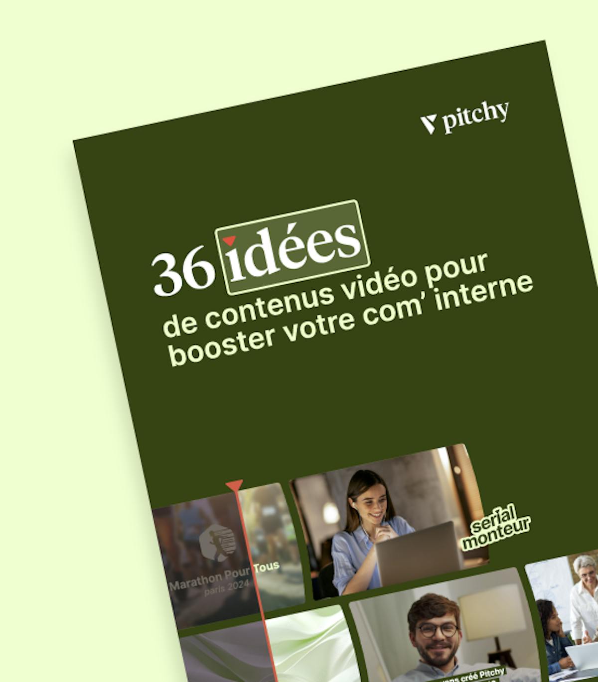 première de couverture pour le livre blanc vidéo de communication interne