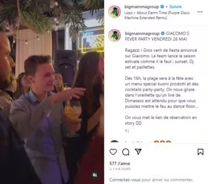 teaser d'événement - format Instagram