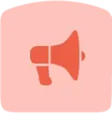 Icon Com' externe - Mégaphone