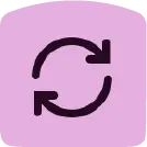 Icon réutilisation - Flèches rond