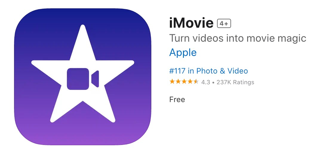 iMovie