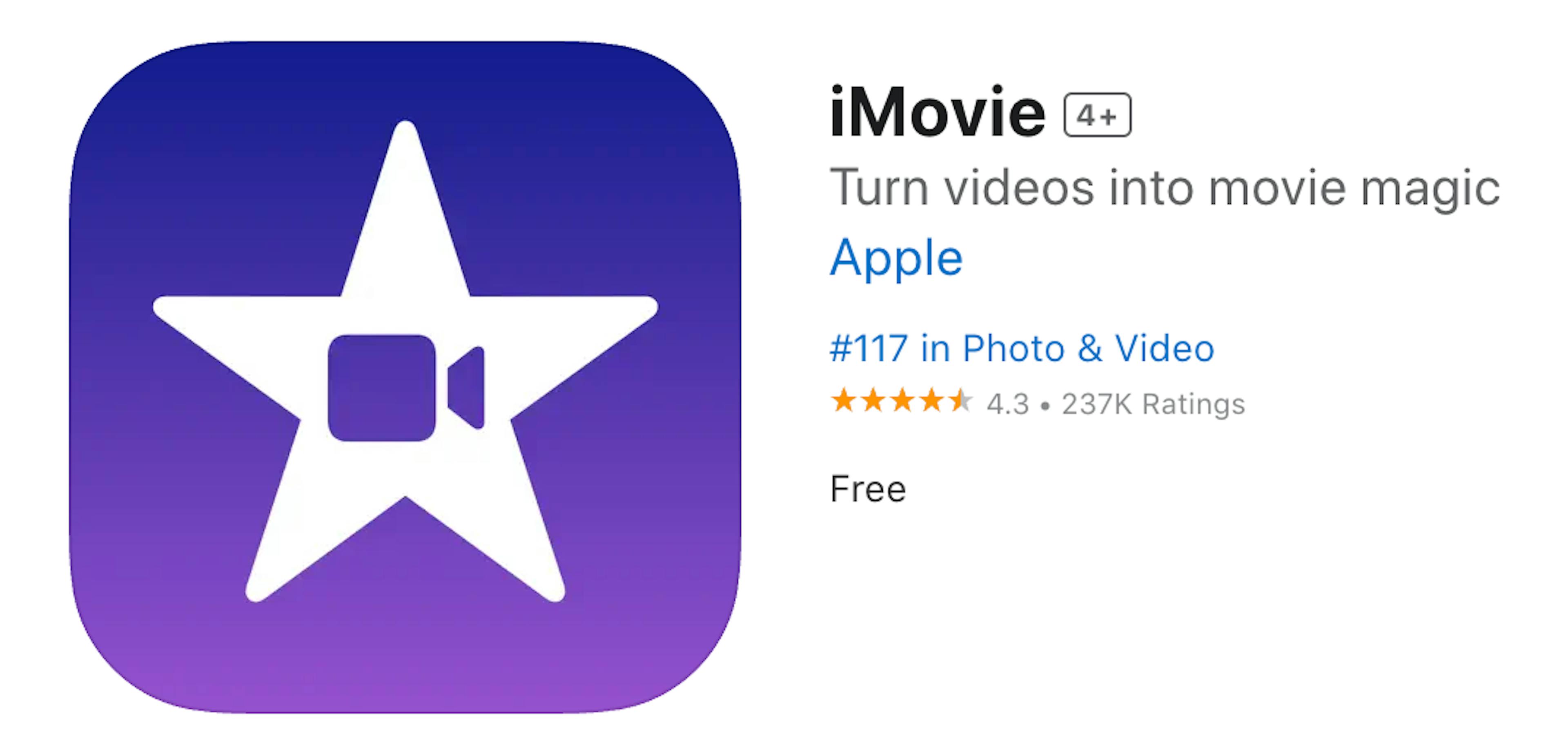 iMovie