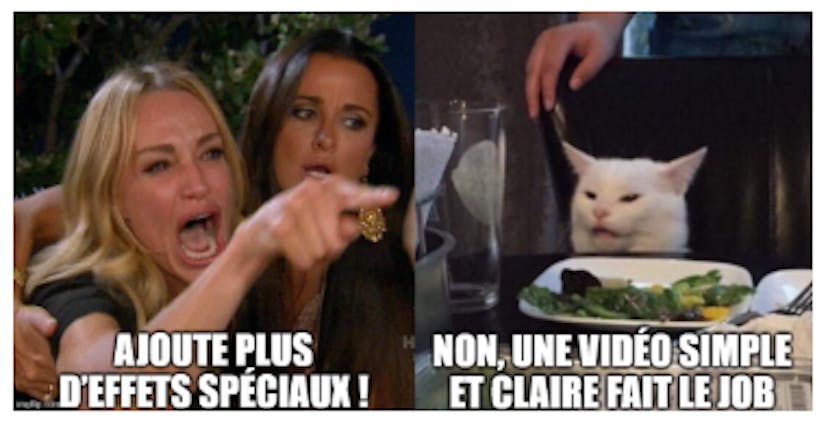 effets speciaux meme - montage vidéo facile