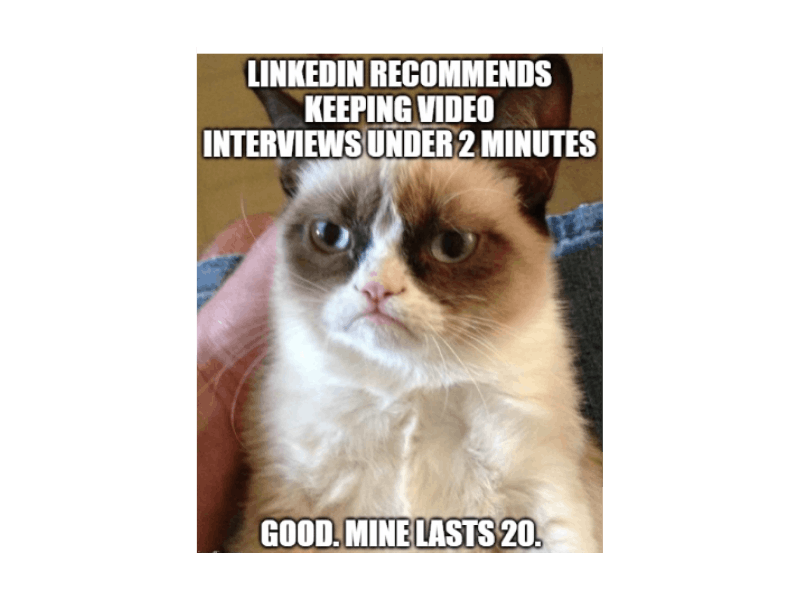 social media format - meme