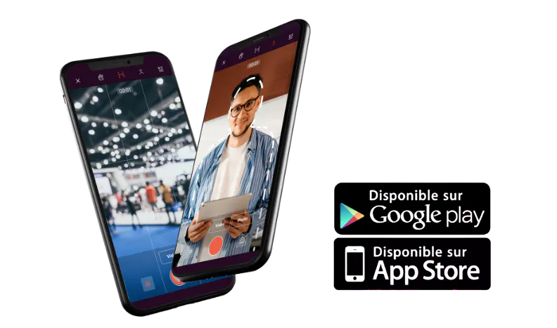 application montage vidéo mobile pitchy