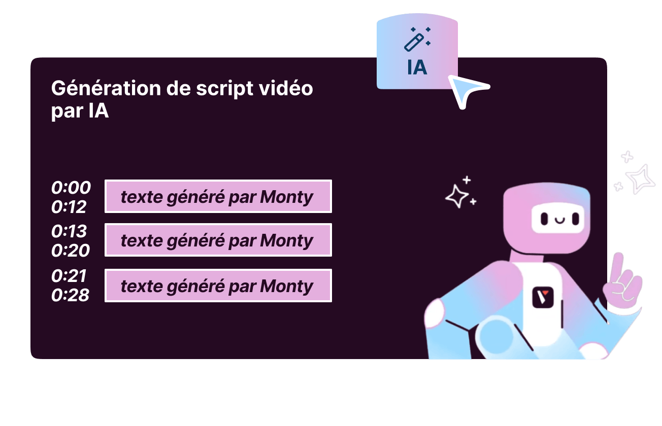 Générer script vidéo IA