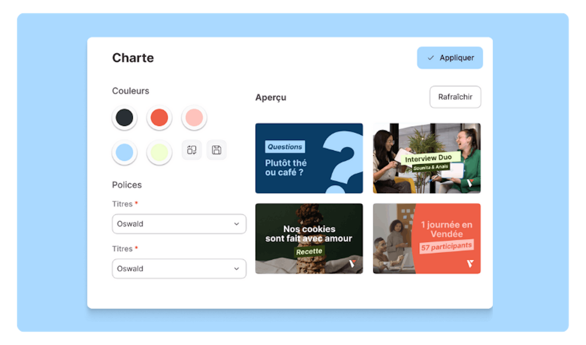 Charte graphique Pitchy