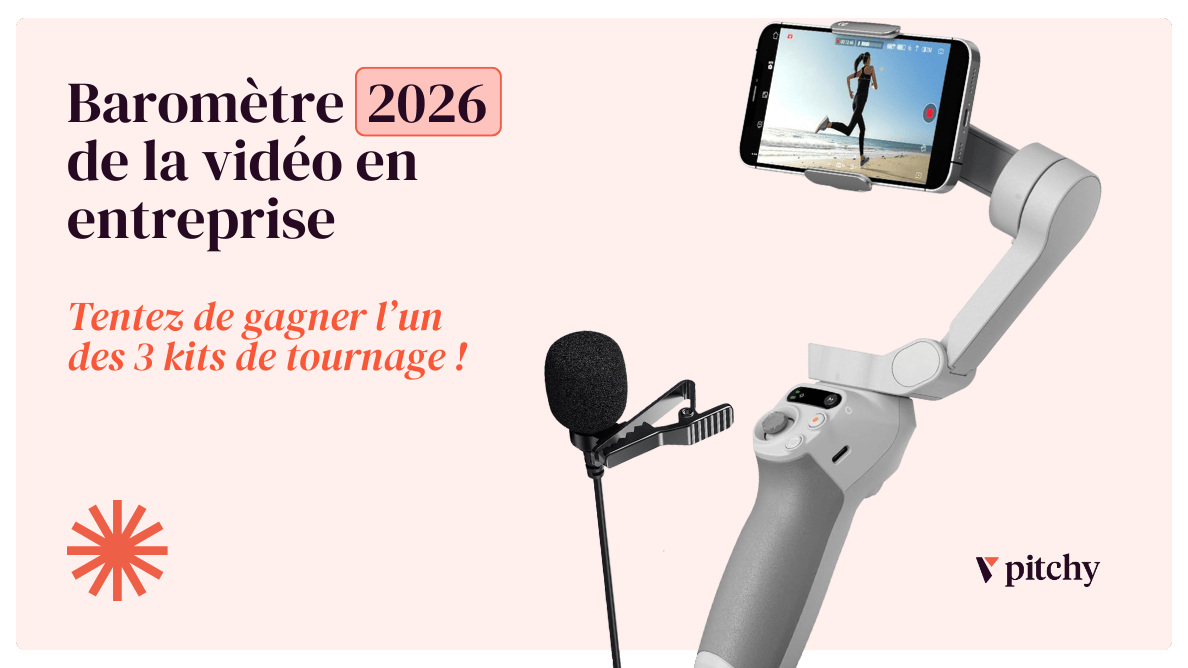 Baromètre de la vidéo en entreprise 2026 - Pitchy