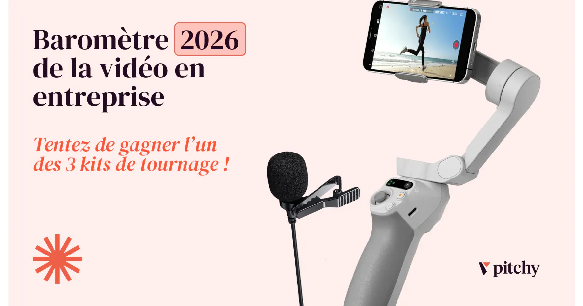 Baromètre de la vidéo en entreprise 2026 - Pitchy