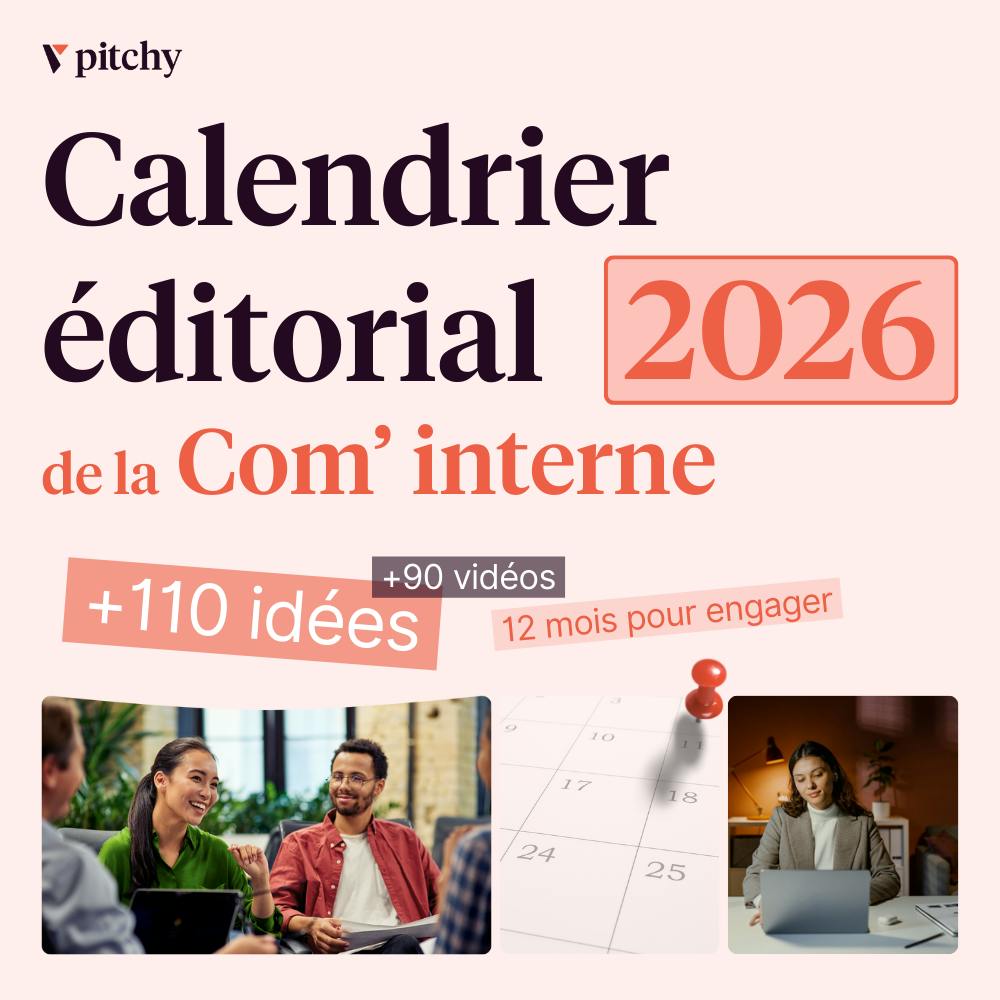 Calendrier de la communication interne 2026