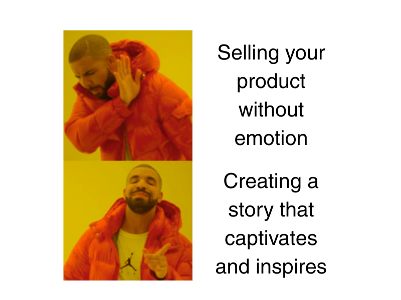 Brand storytelling video - meme