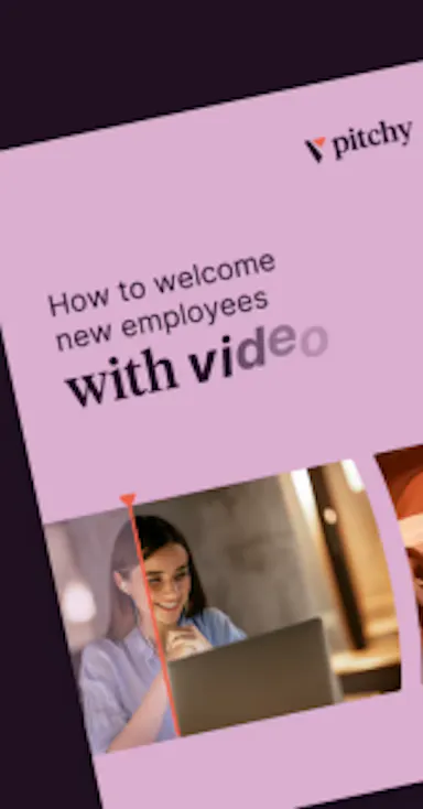 welcome new employees with video