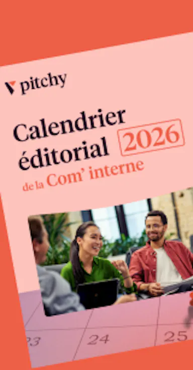 Calendrier pour la Com’ interne pour engager vos collaborateurs