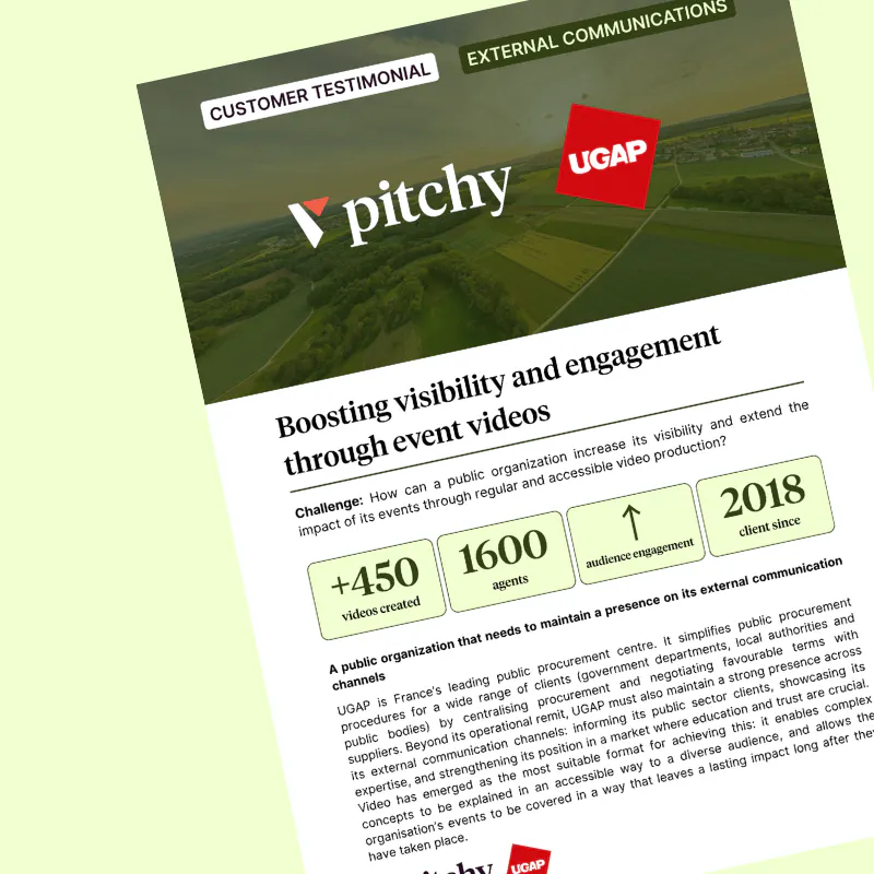 Case Study UGAP External Communications