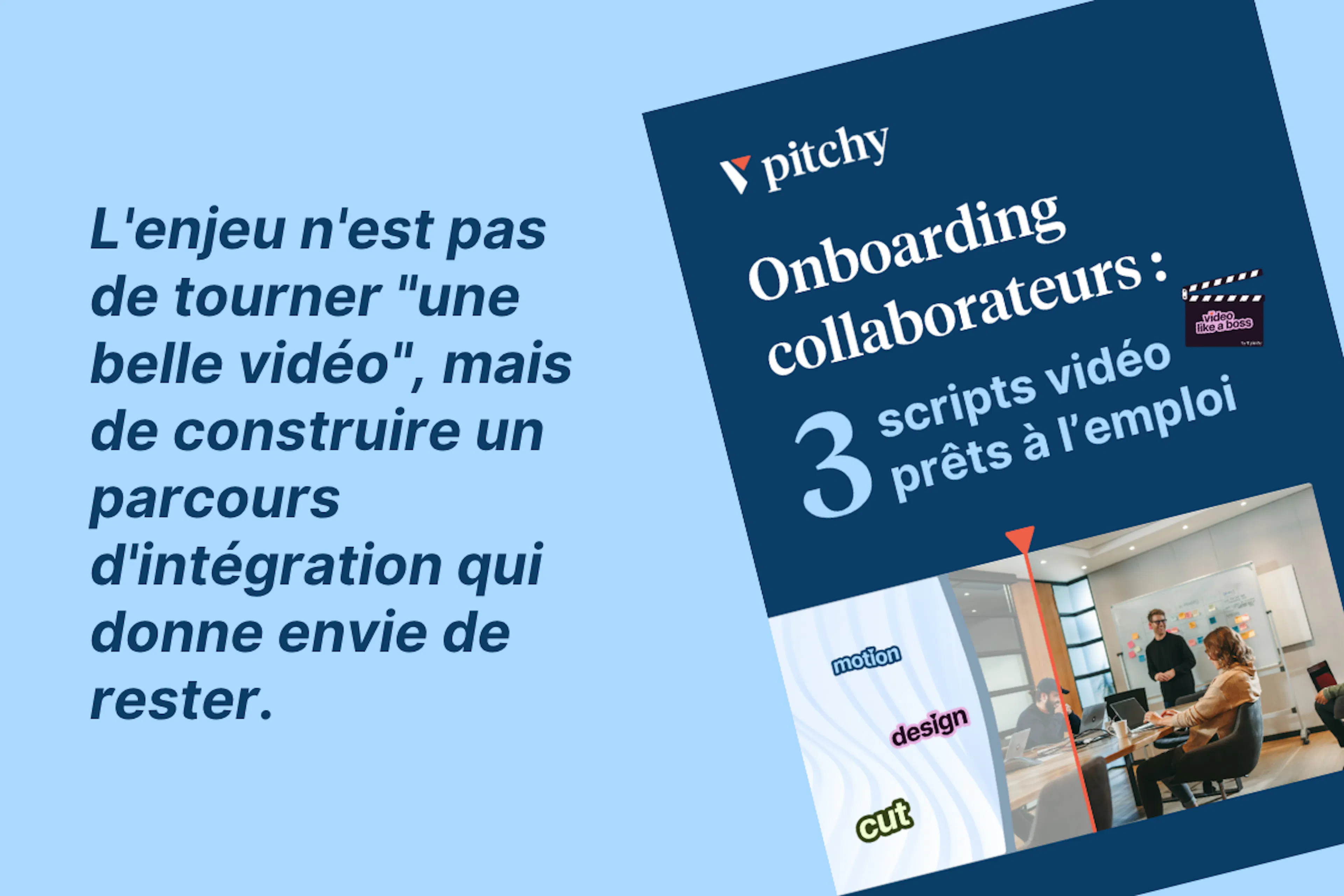 3 vidéos onboarding collaborateurs