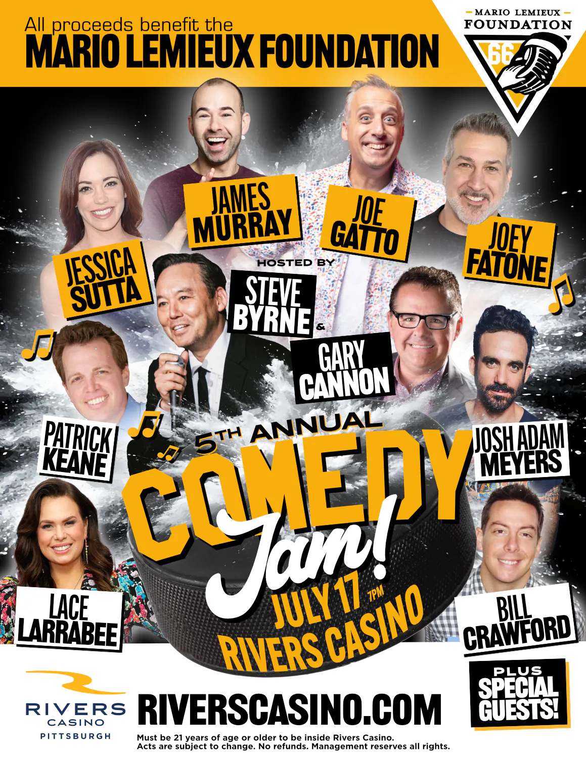 5th Annual Comedy Jam with Steve Byrne