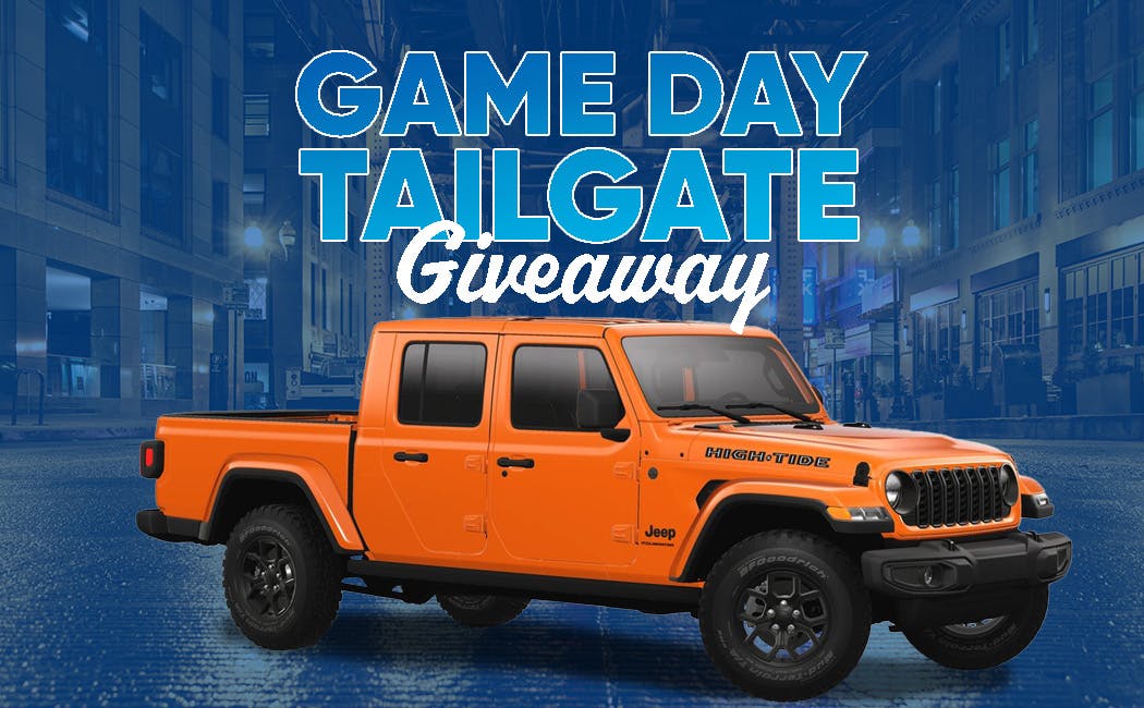 Jeep Gladiator® Giveaway® Drawings